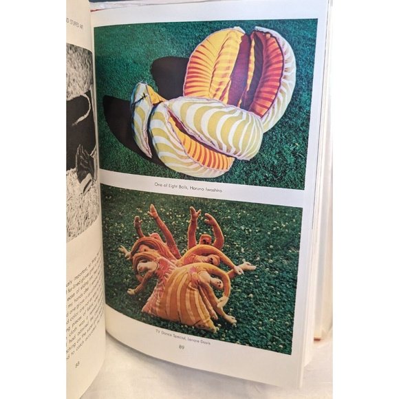 1974 Stitched and Stuffed Art Soft Sculpture Hardcover Vtg Carolyn Hall 1st Ed - Picture 7 of 16